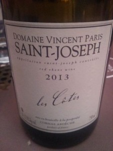 Paris Vincent - Saint-Joseph Les Cotes '13