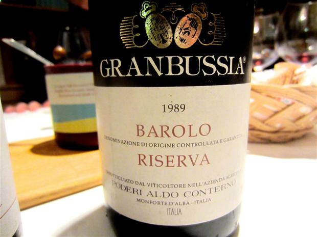 granbussia '89 - cellartracker