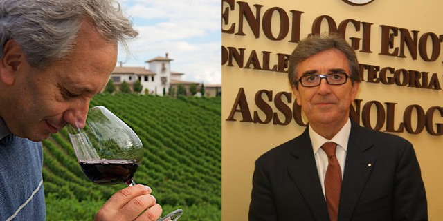Luigi Moio e Riccardo Cotarella, co-artefici dei principali